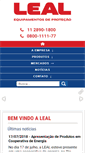 Mobile Screenshot of leal.com.br